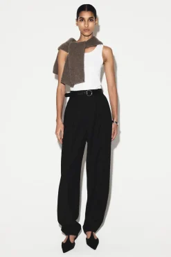 RIBBED COTTON TANK TOP