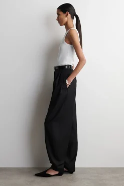 RIBBED COTTON TANK TOP