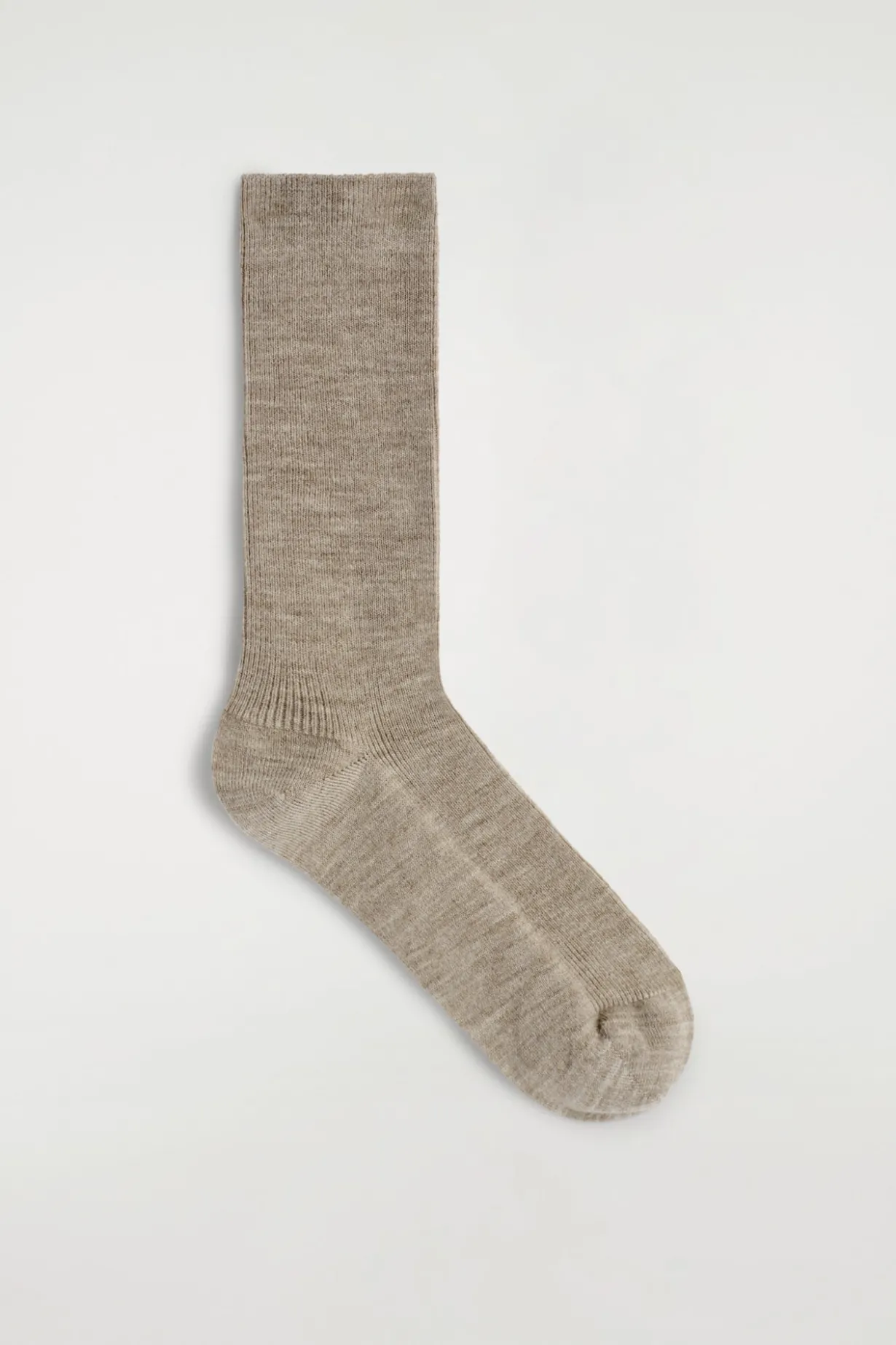 RIBBED WOOL SOCKS