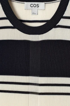 RIBBED-KNIT TANK TOP