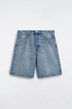 RIDER RELAXED-FIT DENIM SHORTS