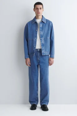 RIDER RELAXED-FIT STRAIGHT-LEG JEANS