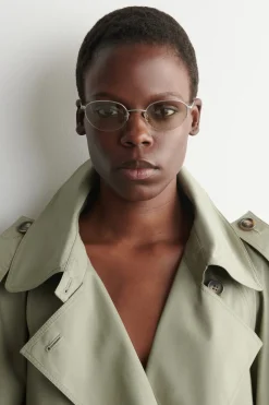 ROUND WIRE-FRAME SUNGLASSES