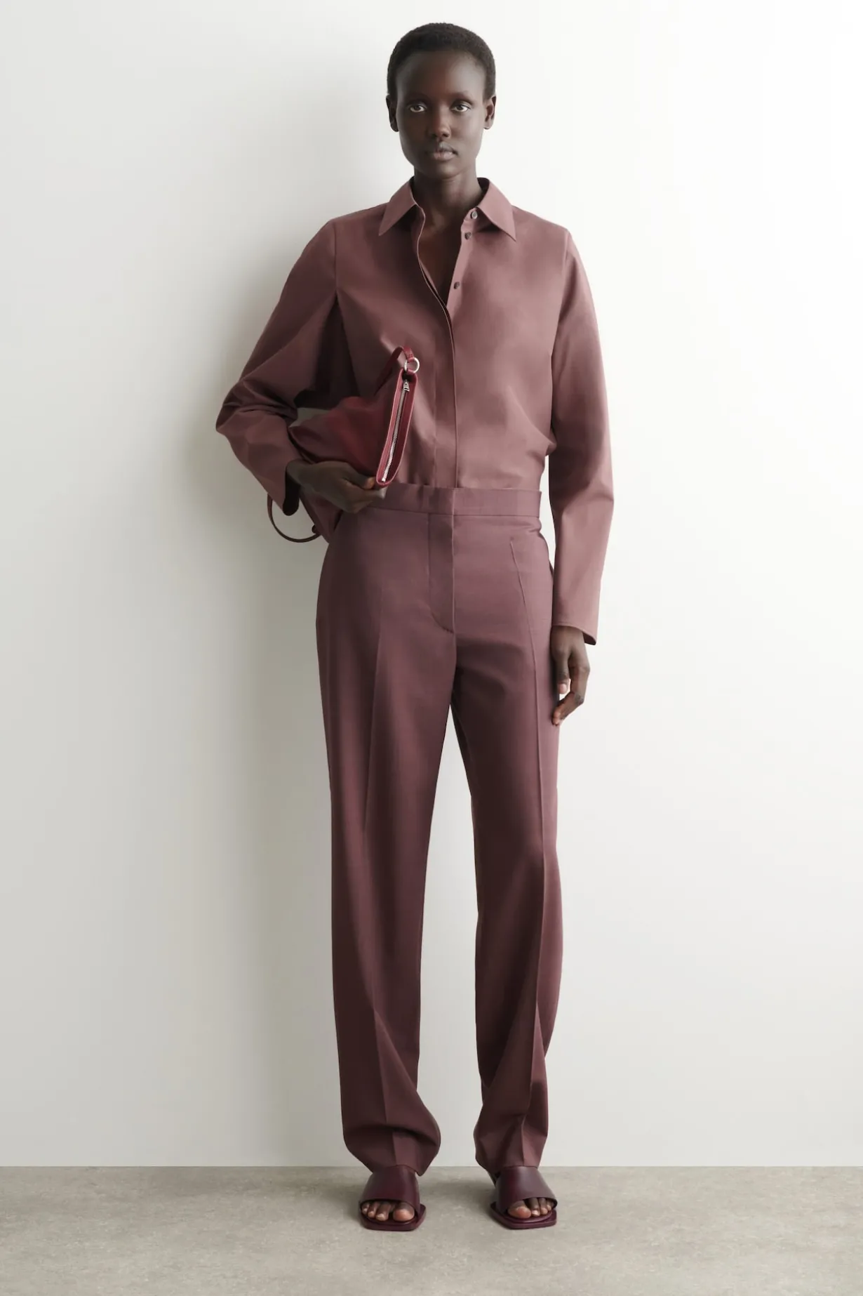 ROUNDED COTTON-SILK SHIRT