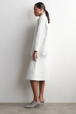 ROUNDED COTTON-SILK SHIRT