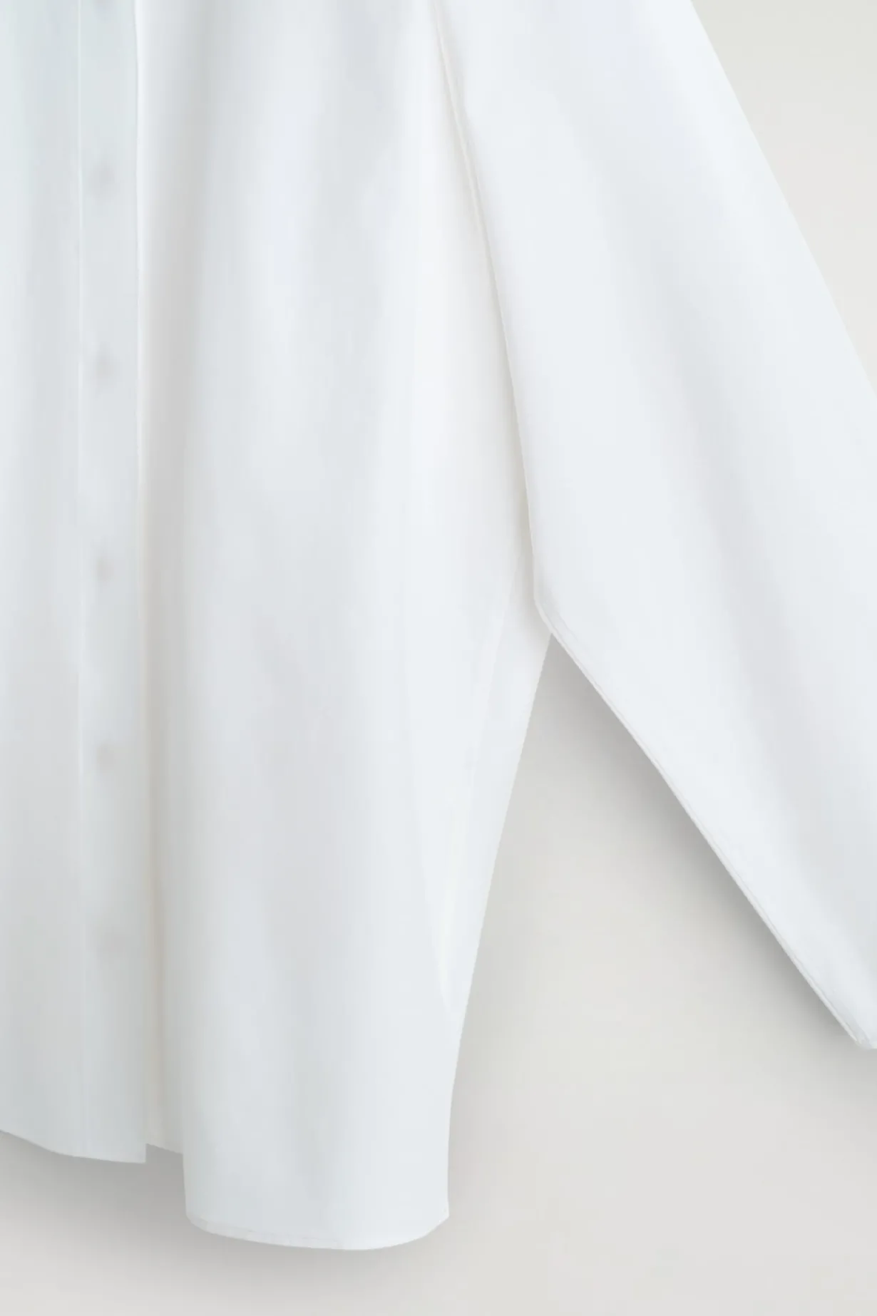 ROUNDED COTTON-SILK SHIRT