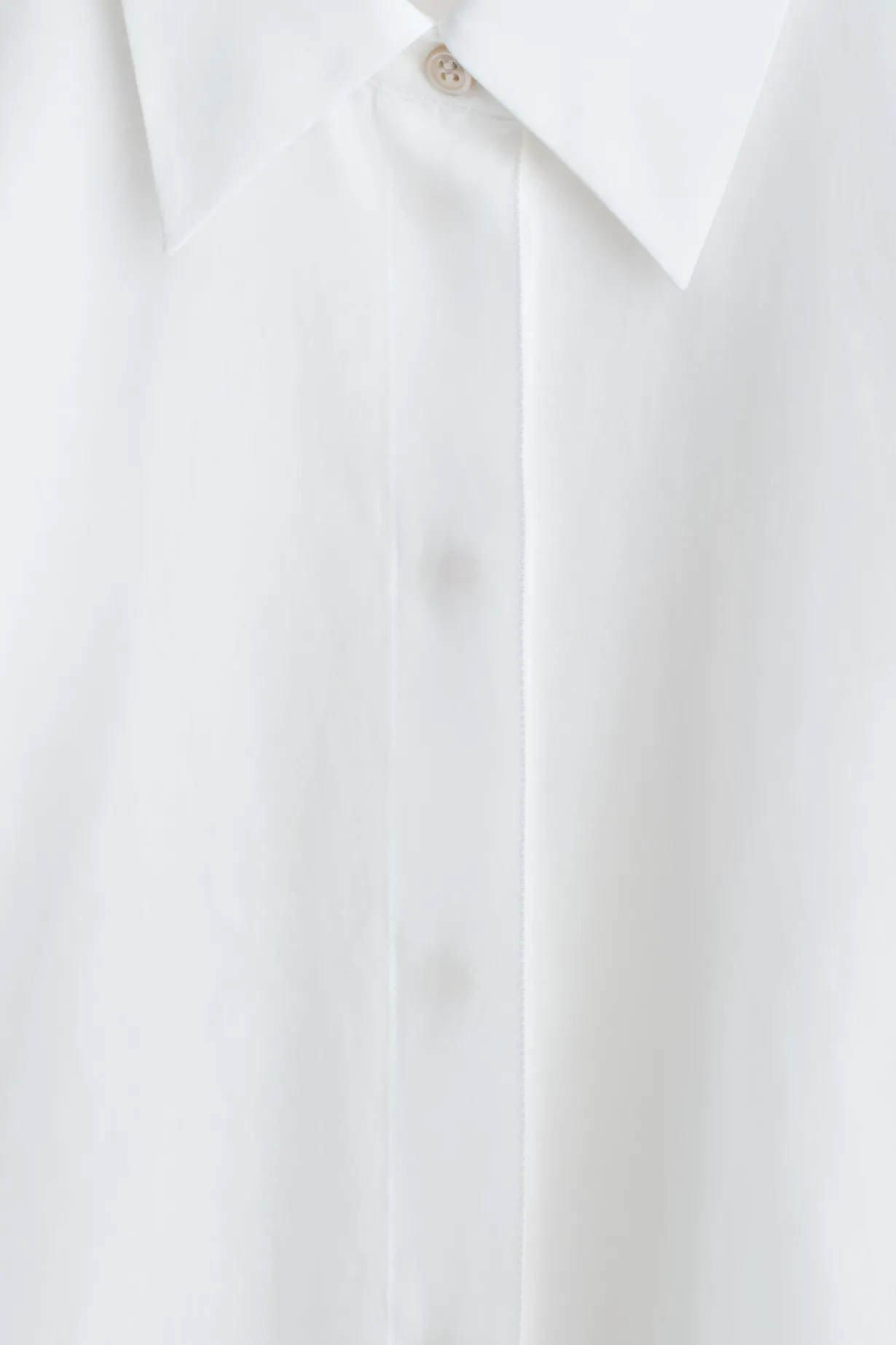 ROUNDED COTTON-SILK SHIRT