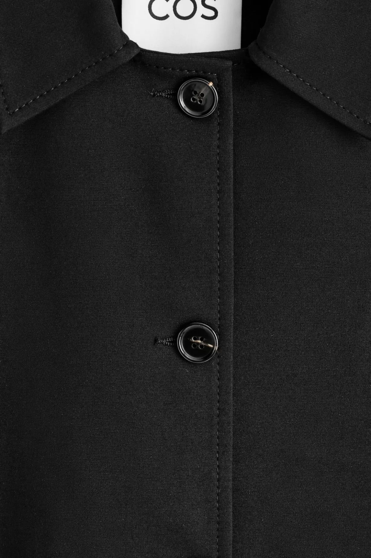 ROUNDED JERSEY JACKET
