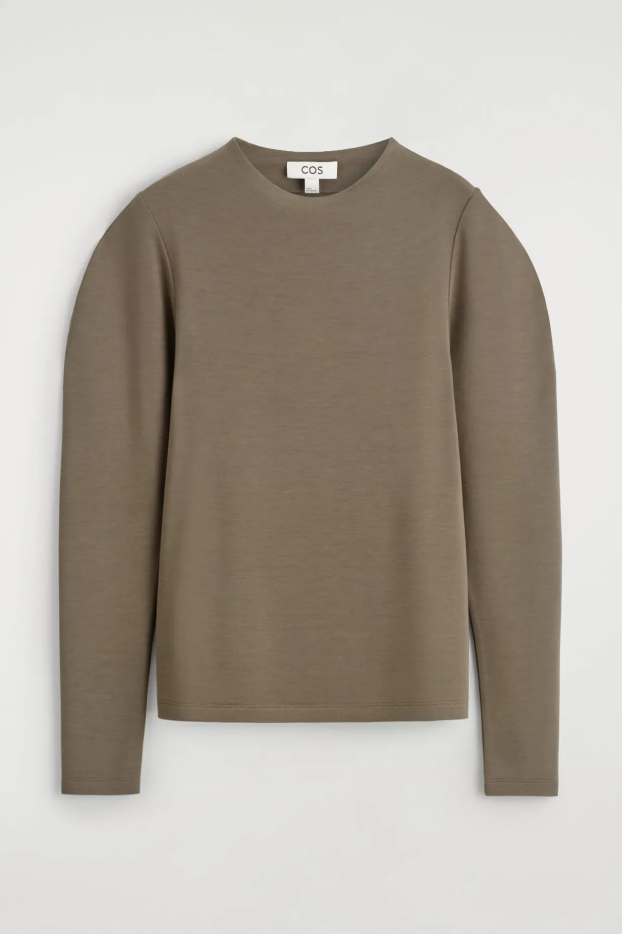 ROUNDED-SLEEVE TOP