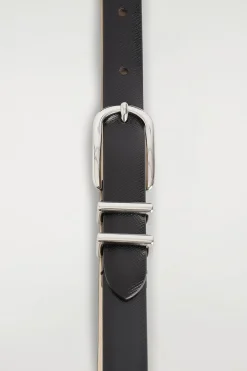 SAFFIANO LEATHER BELT