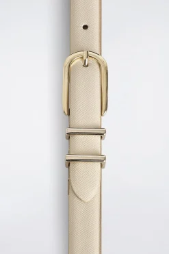 SAFFIANO LEATHER BELT