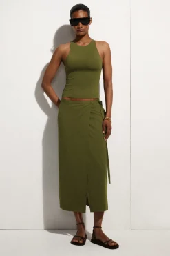 SARONG WRAP SKIRT