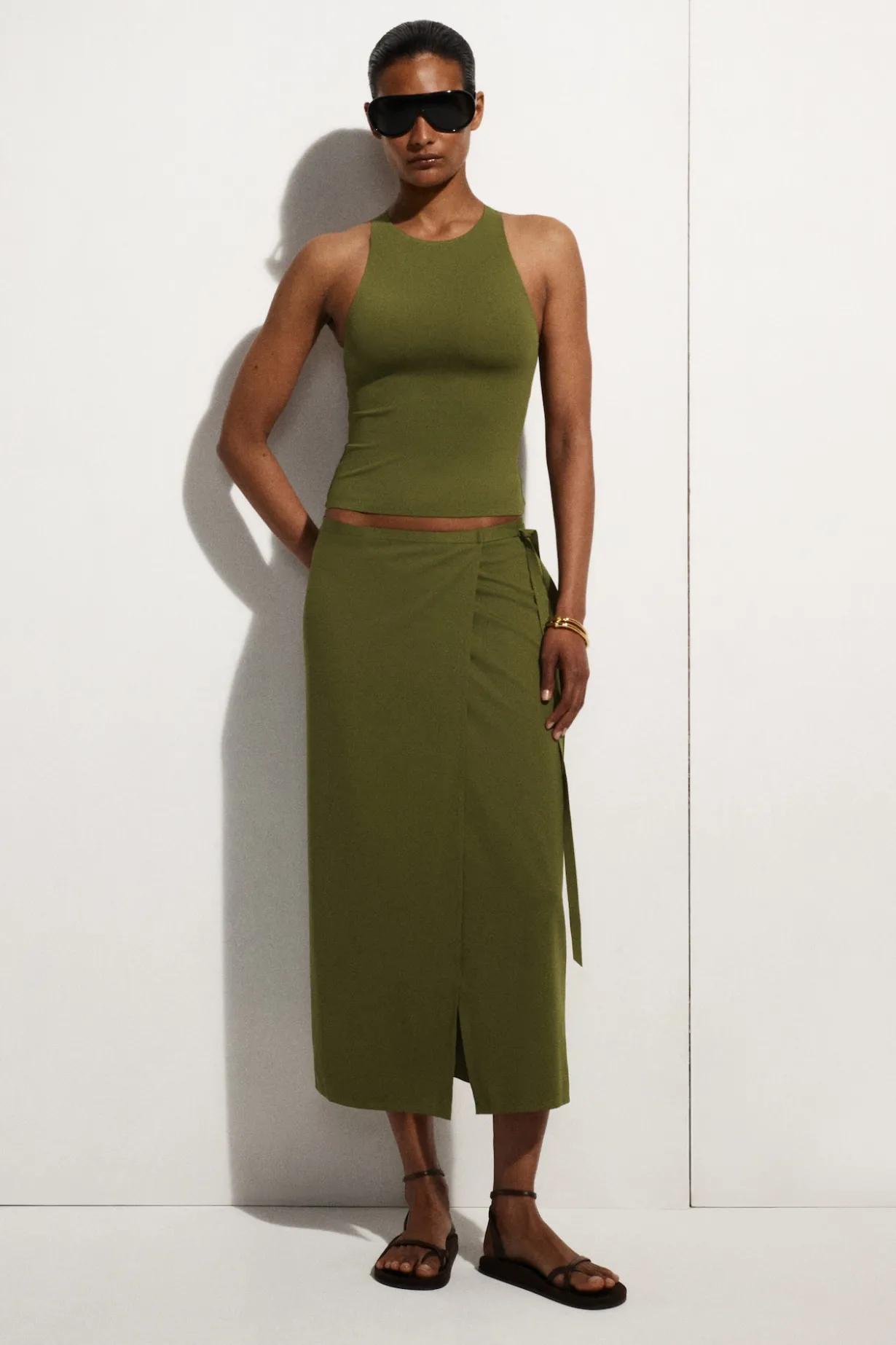 SARONG WRAP SKIRT