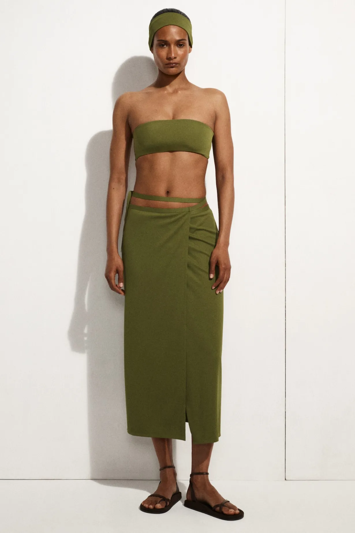 SARONG WRAP SKIRT
