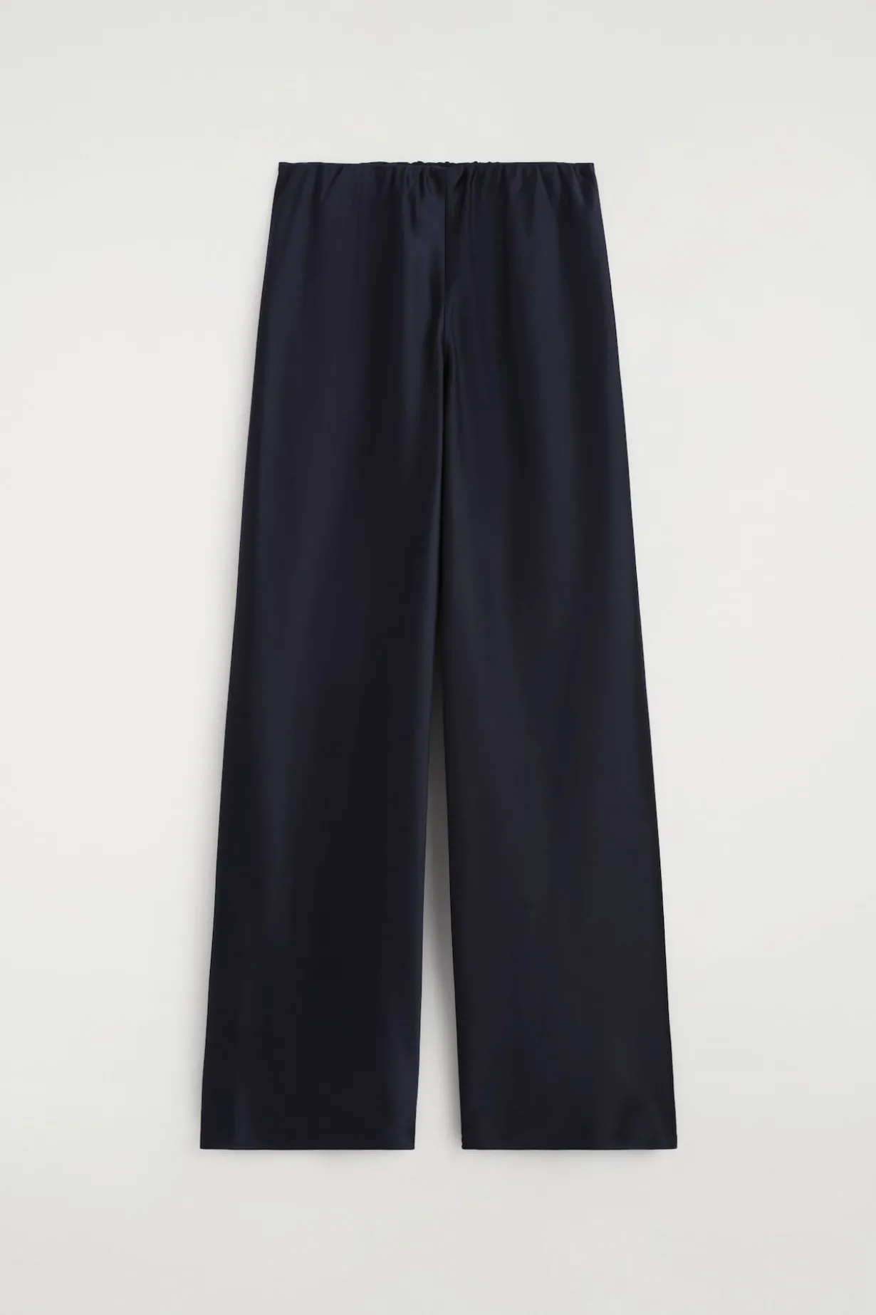 SATIN WIDE-LEG PANTS