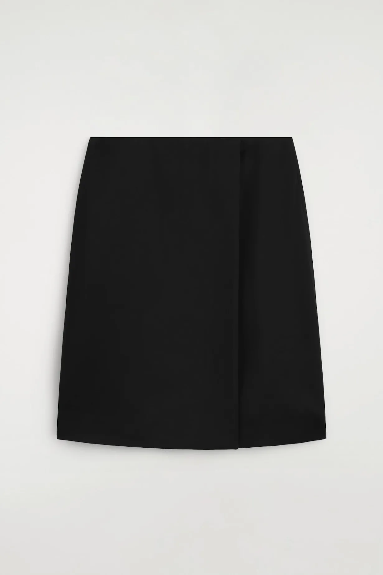 SATIN WRAP SKIRT