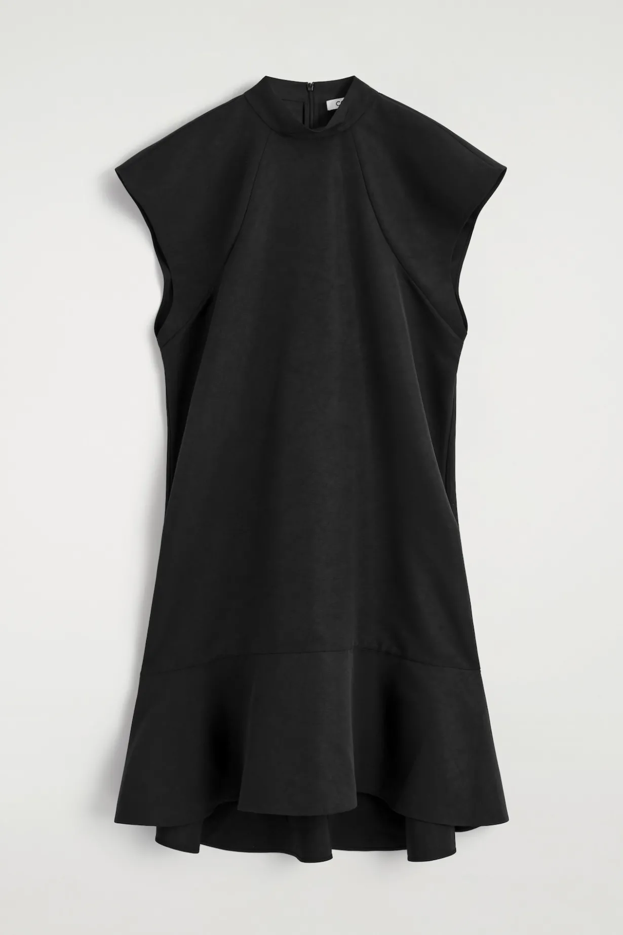 SCULPTED TURTLENECK DRESS