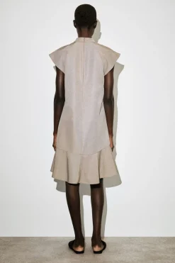 SCULPTED TURTLENECK DRESS