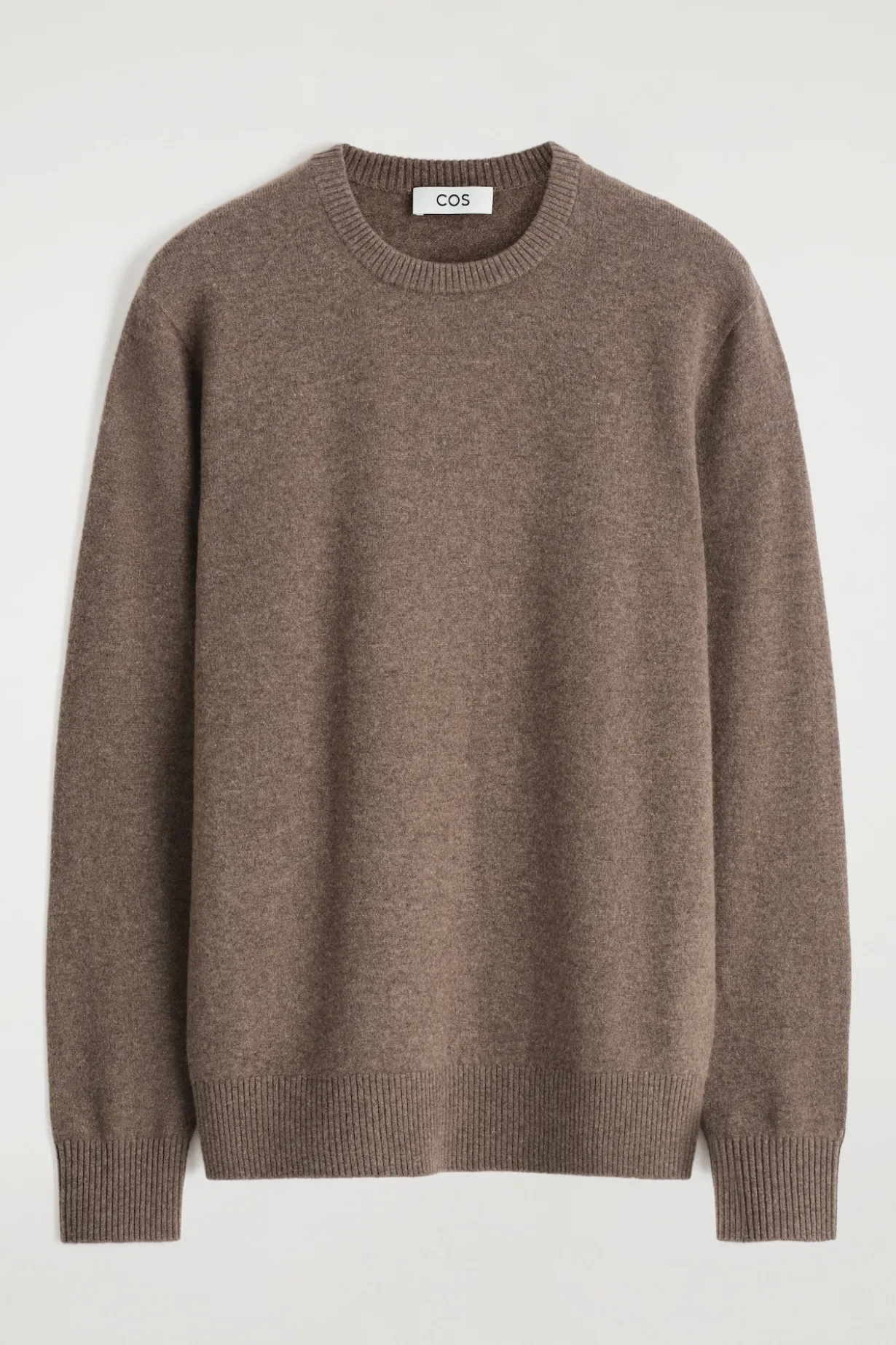 SEAMLESS CASHMERE CREW-NECK SWEATER