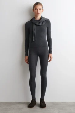 SEAMLESS MERINO WOOL LEGGINGS