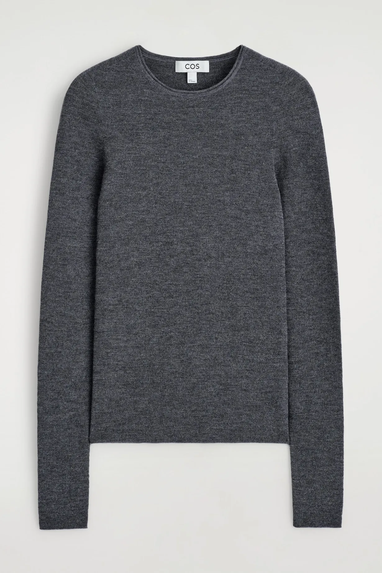 SEAMLESS MERINO WOOL LONG-SLEEVED TOP