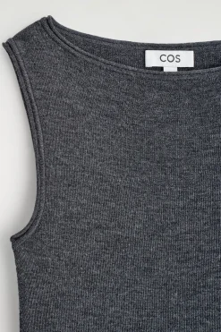 SEAMLESS MERINO WOOL MINI DRESS