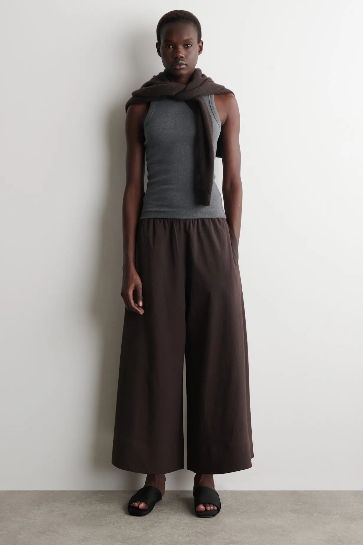 SEERSUCKER CULOTTES