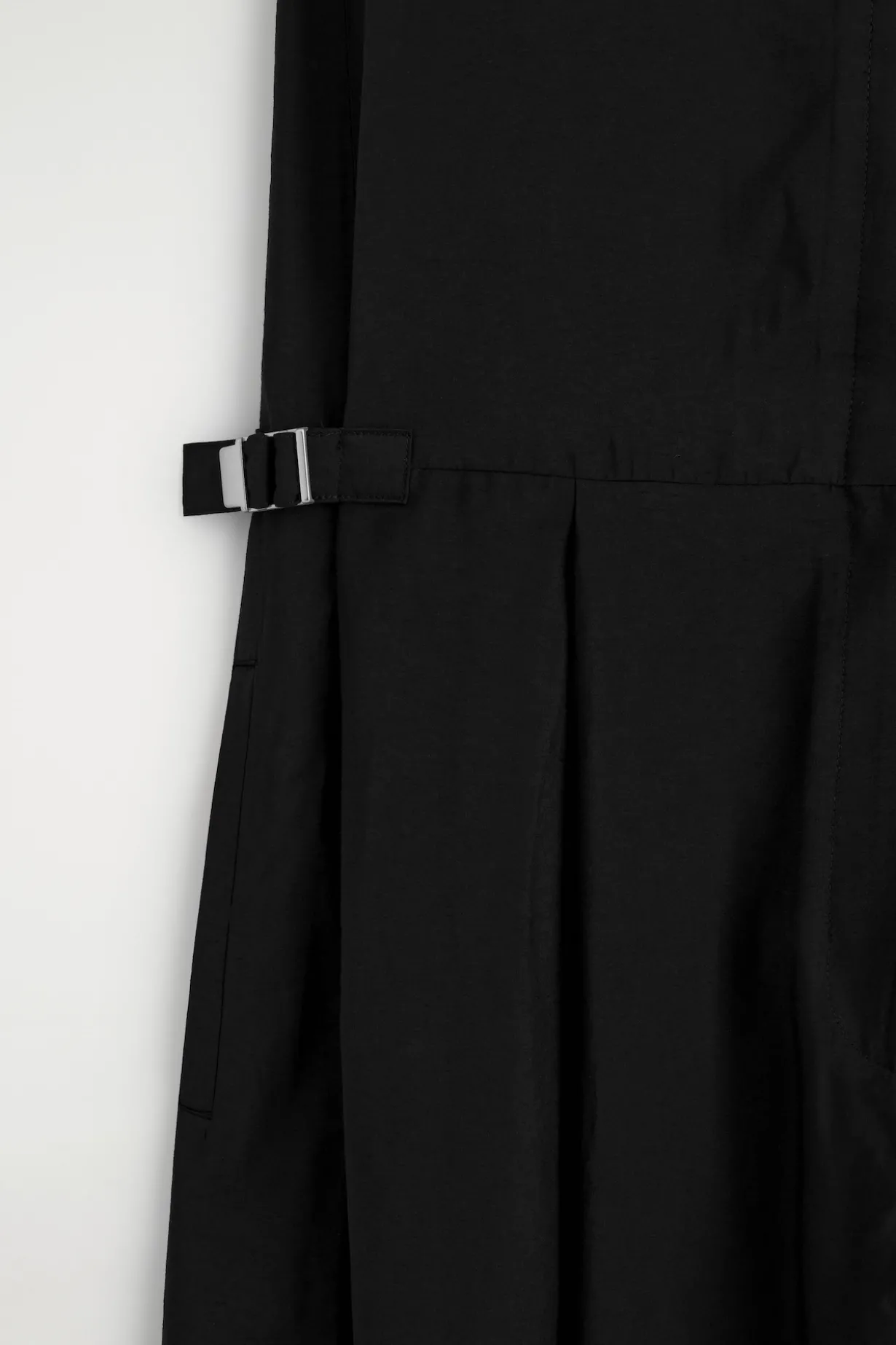 SHAWL-COLLAR UTILITY ROMPER
