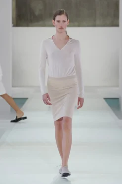 SHEER KNITTED SILK-CASHMERE BODYSUIT