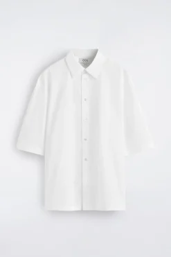 SHORT-SLEEVED COTTON SHIRT