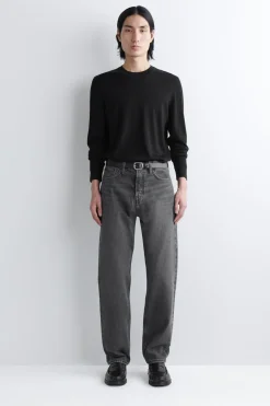 SIGNATURE REGULAR-FIT STRAIGHT-LEG JEANS