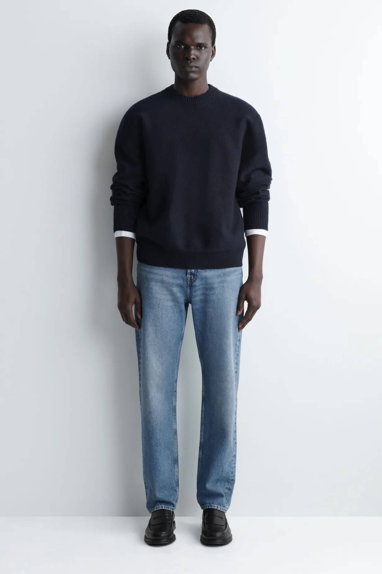 SIGNATURE REGULAR-FIT STRAIGHT-LEG JEANS
