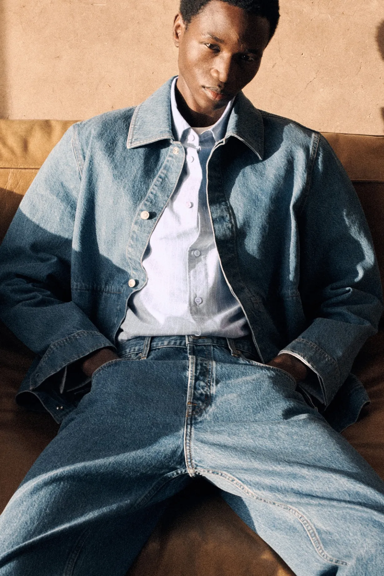 SIGNATURE REGULAR-FIT STRAIGHT-LEG JEANS