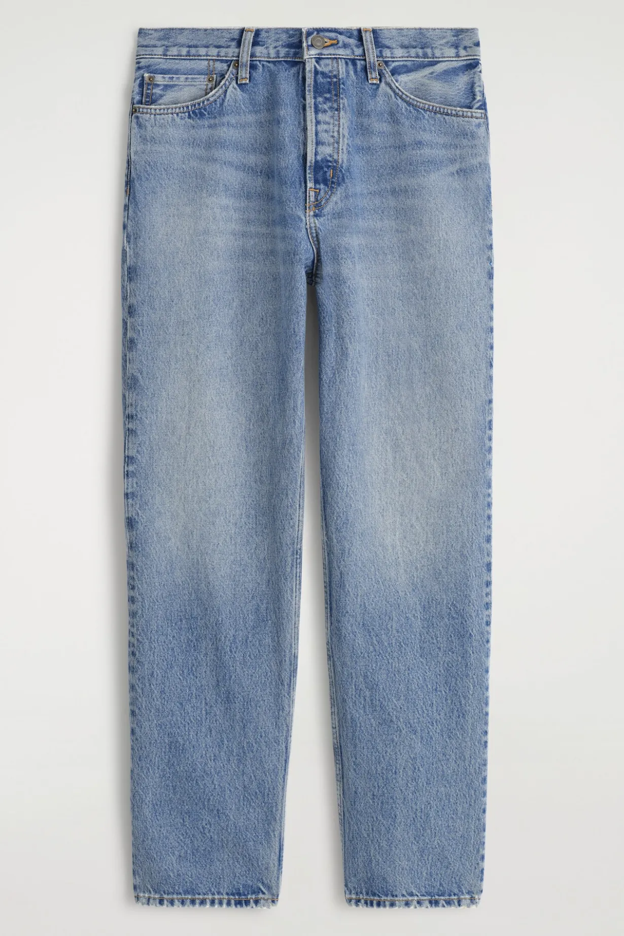 SIGNATURE REGULAR-FIT STRAIGHT-LEG JEANS