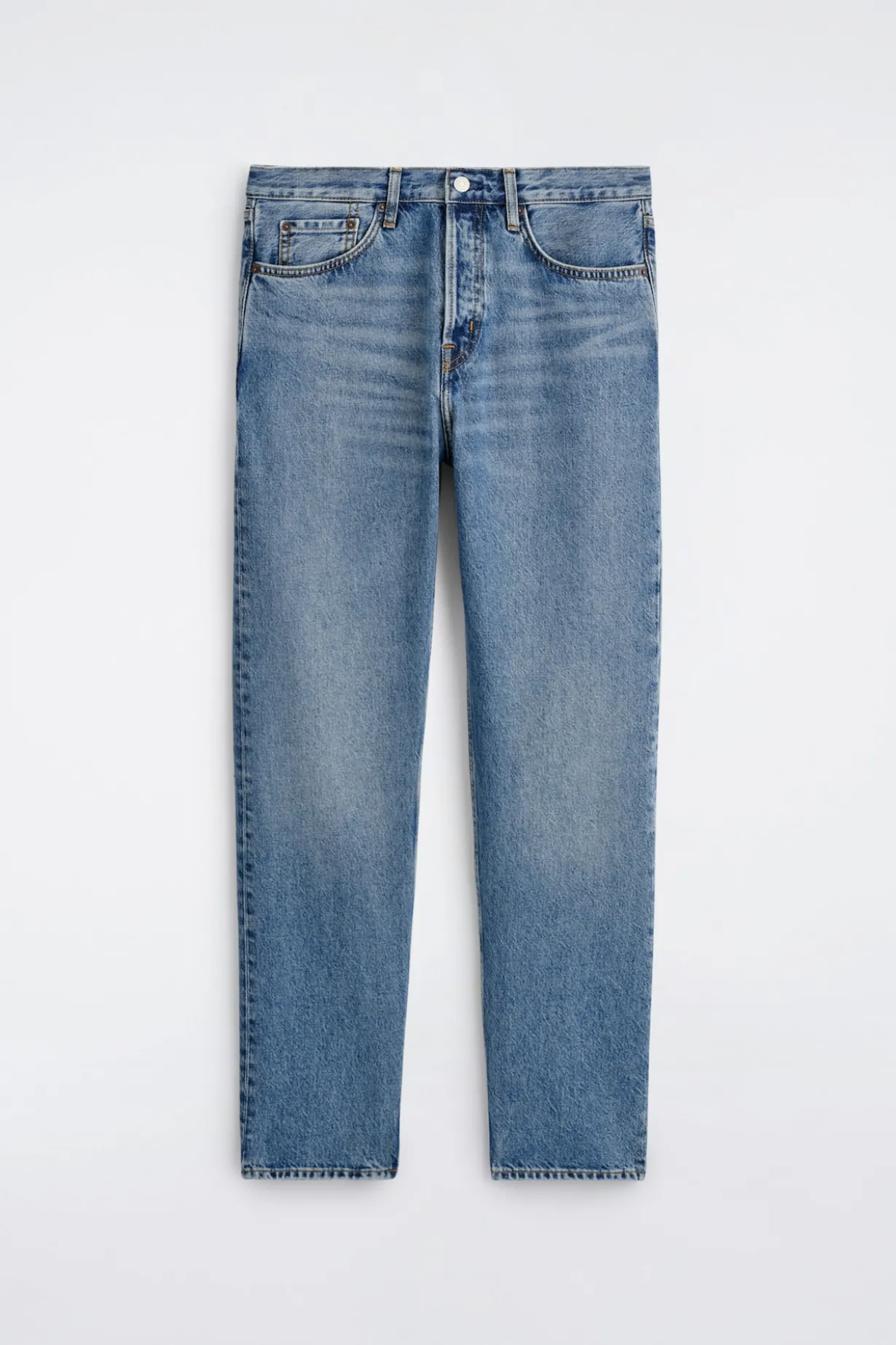 SIGNATURE REGULAR-FIT STRAIGHT-LEG JEANS