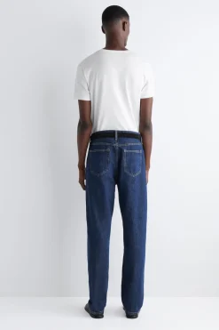 SIGNATURE REGULAR-FIT STRAIGHT-LEG JEANS