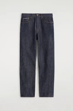SIGNATURE SELVEDGE REGULAR-FIT STRAIGHT-LEG JEANS