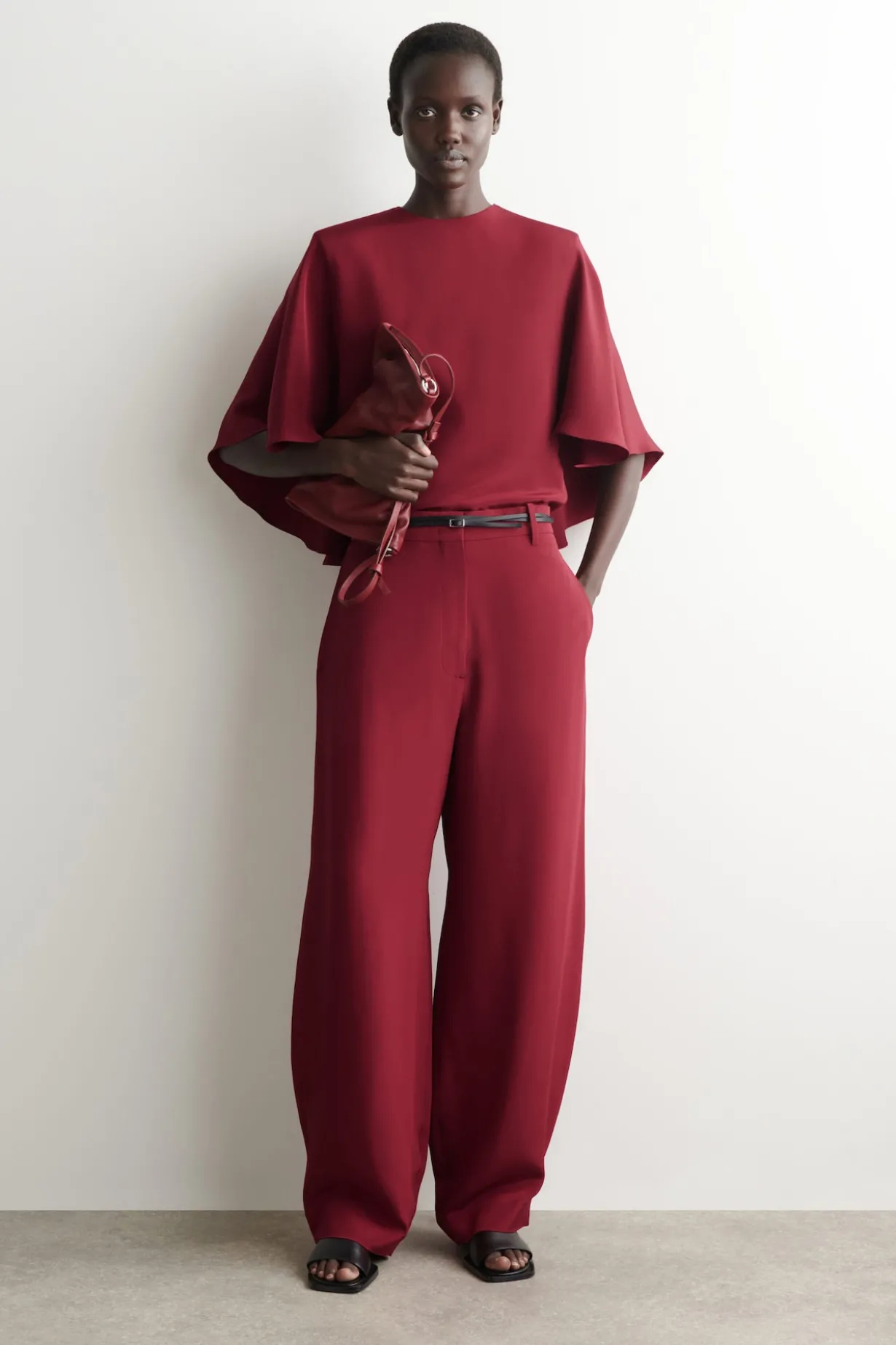 SILK TULIP PANTS