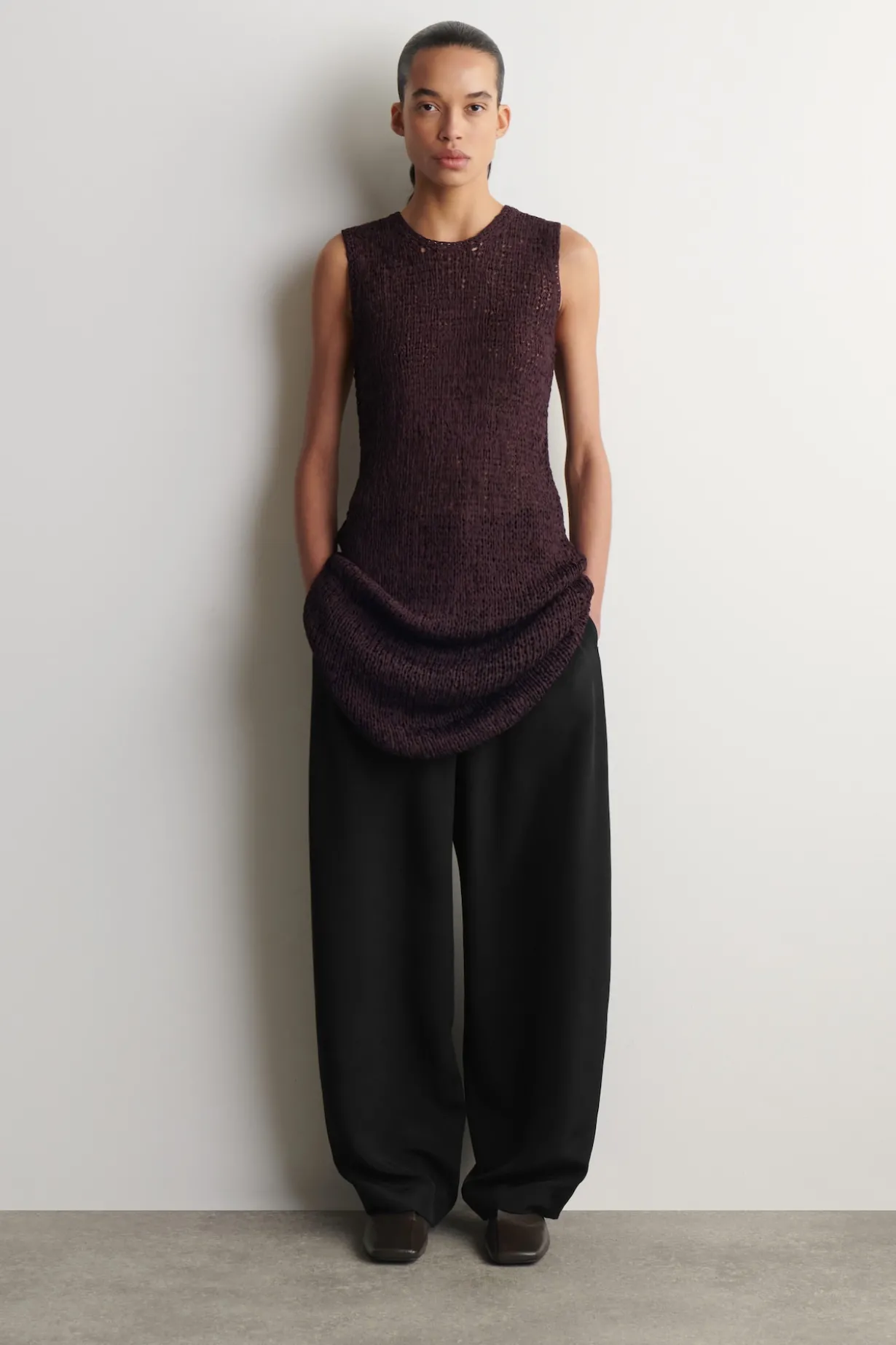 SILK TULIP PANTS