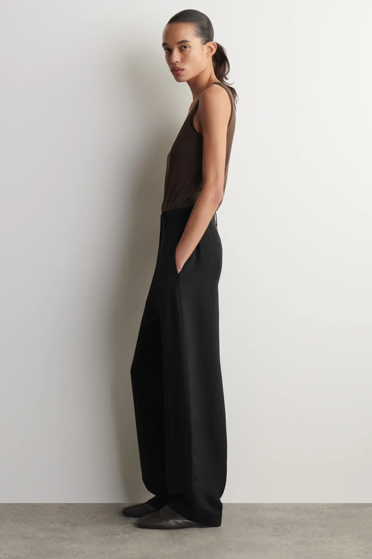 SILK TULIP PANTS