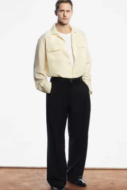 SILK UTILITY SHIRT