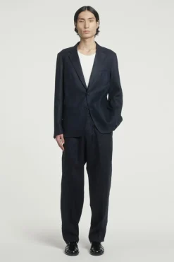 SINGLE-BREASTED LINEN BLAZER