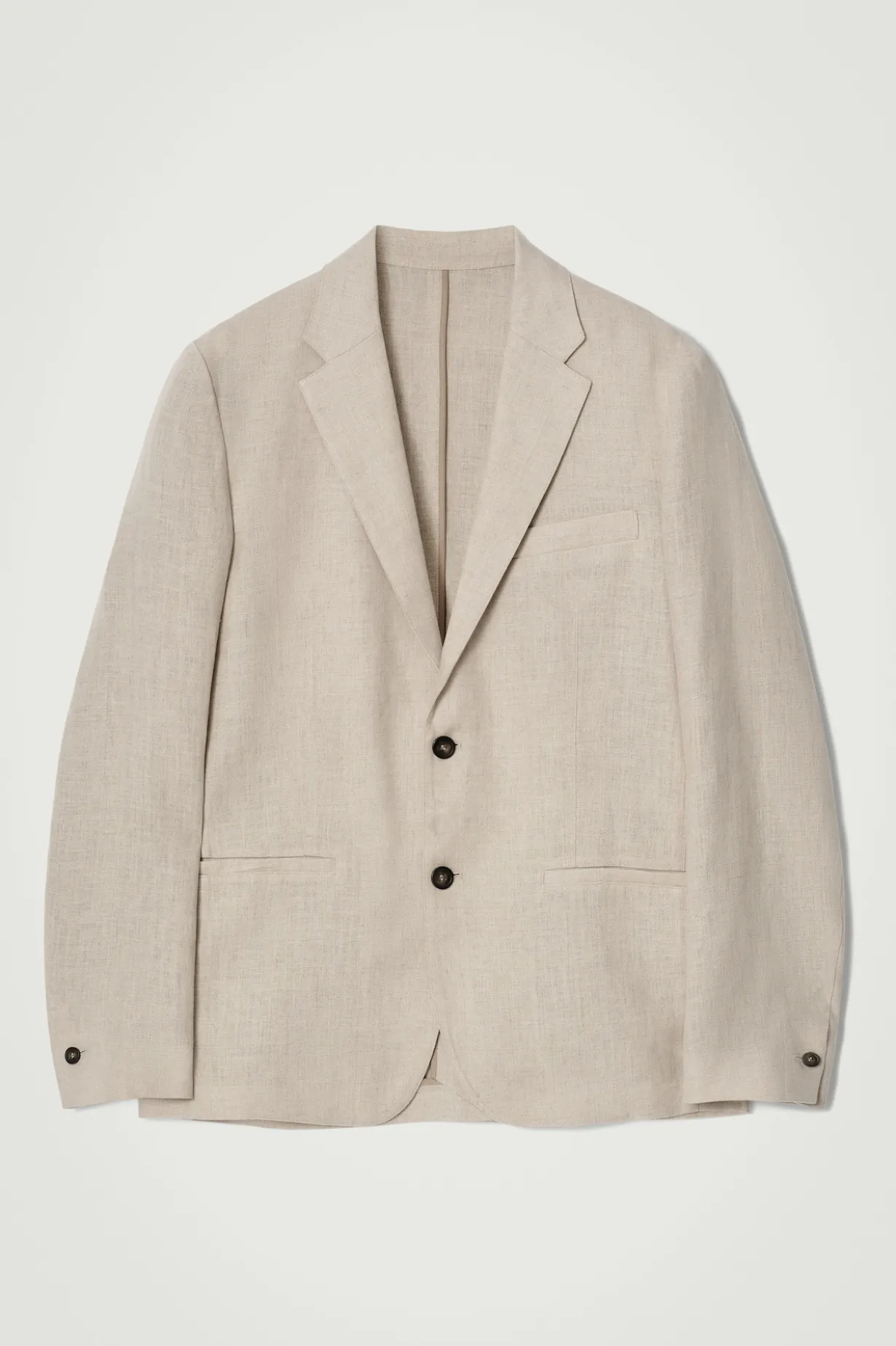 SINGLE-BREASTED LINEN BLAZER