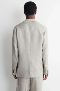 SINGLE-BREASTED LINEN BLAZER