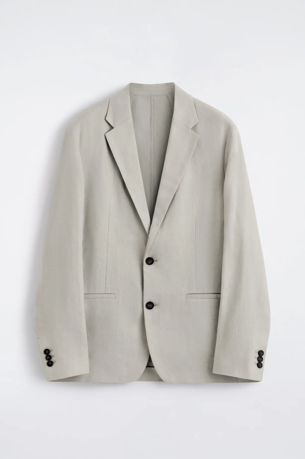 SINGLE-BREASTED LINEN BLAZER
