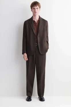 SINGLE-BREASTED LINEN BLAZER