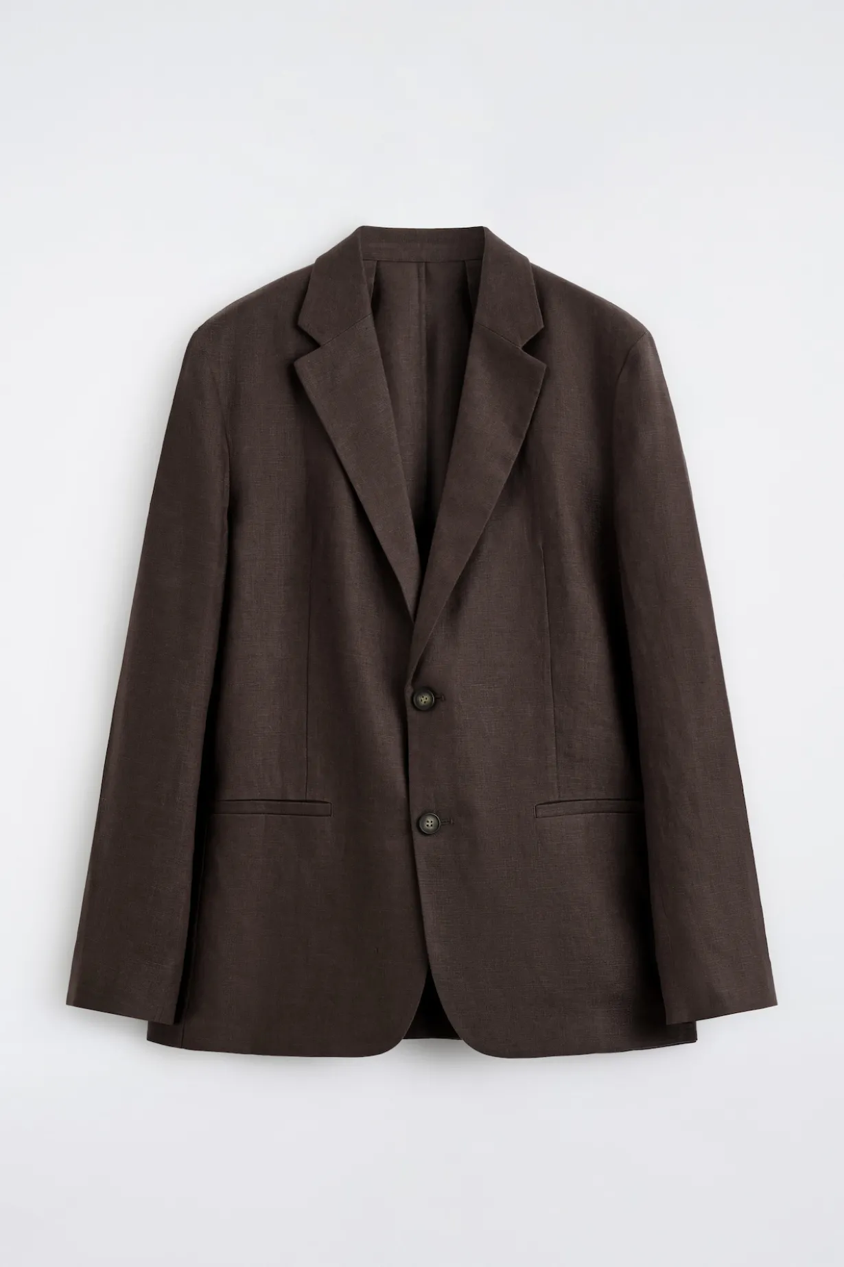 SINGLE-BREASTED LINEN BLAZER