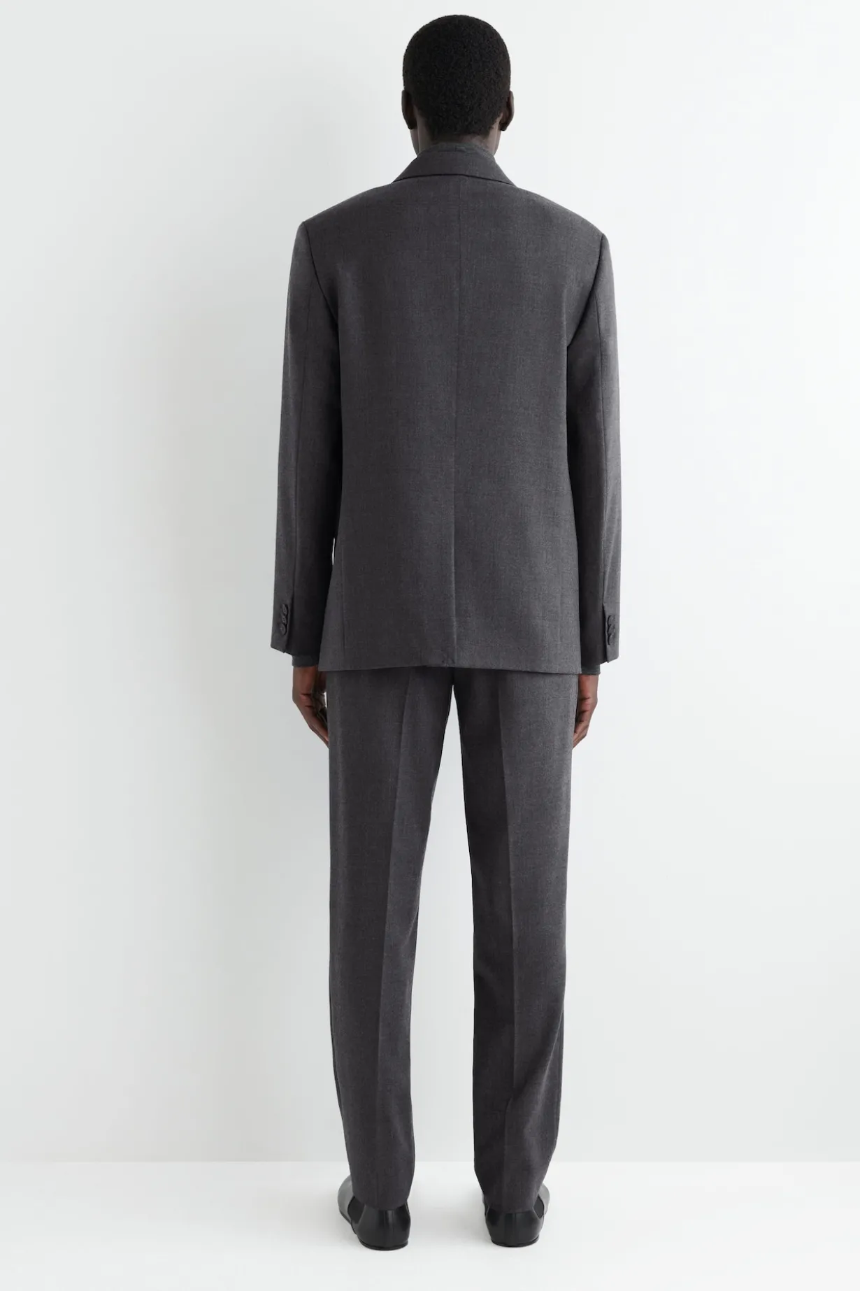 SINGLE-BREASTED WOOL BLAZER