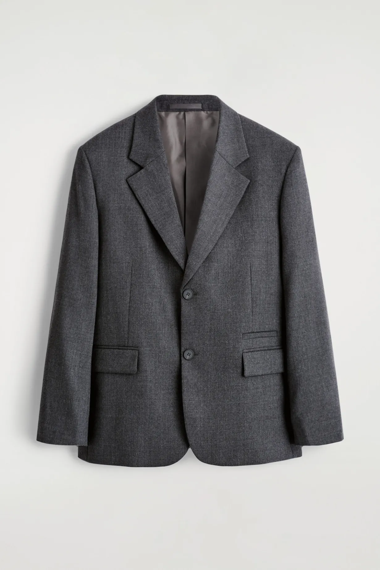 SINGLE-BREASTED WOOL BLAZER