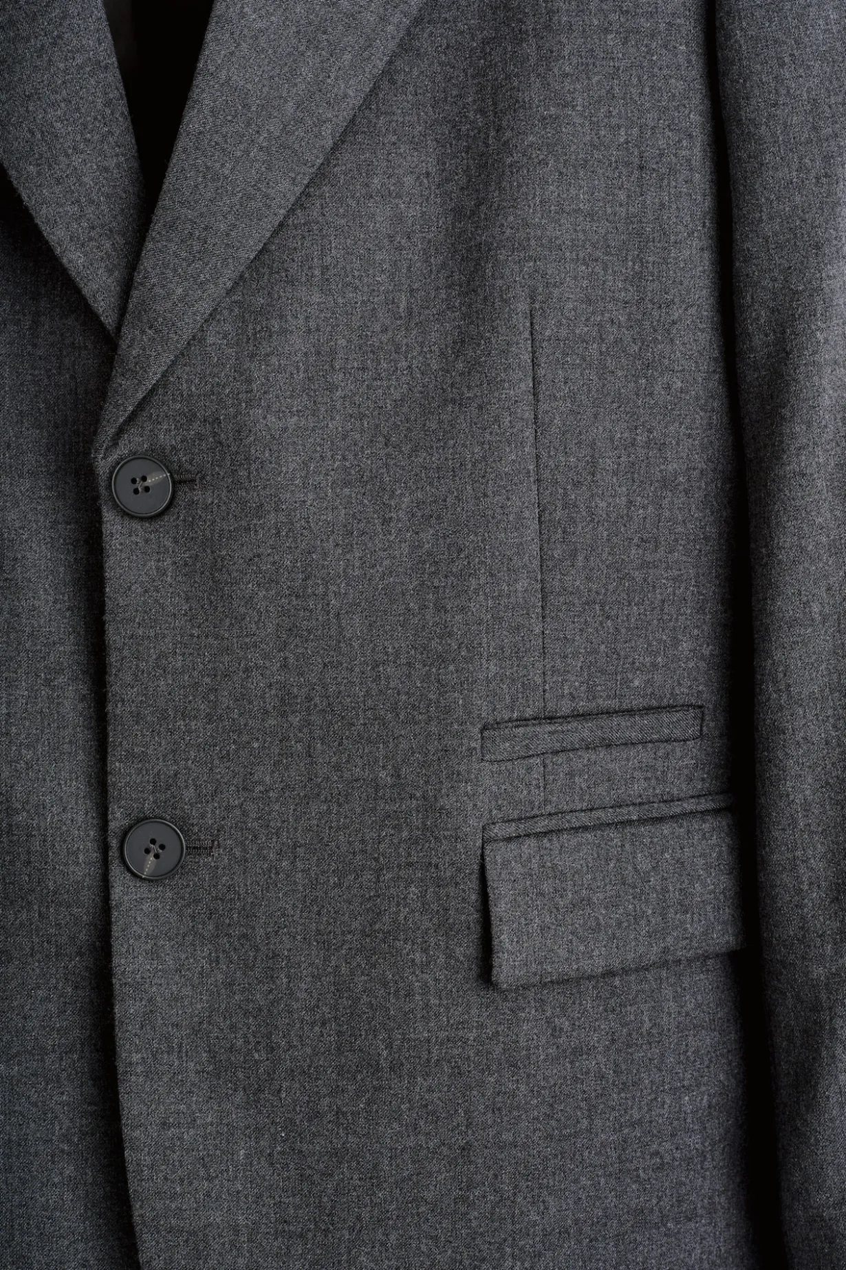 SINGLE-BREASTED WOOL BLAZER